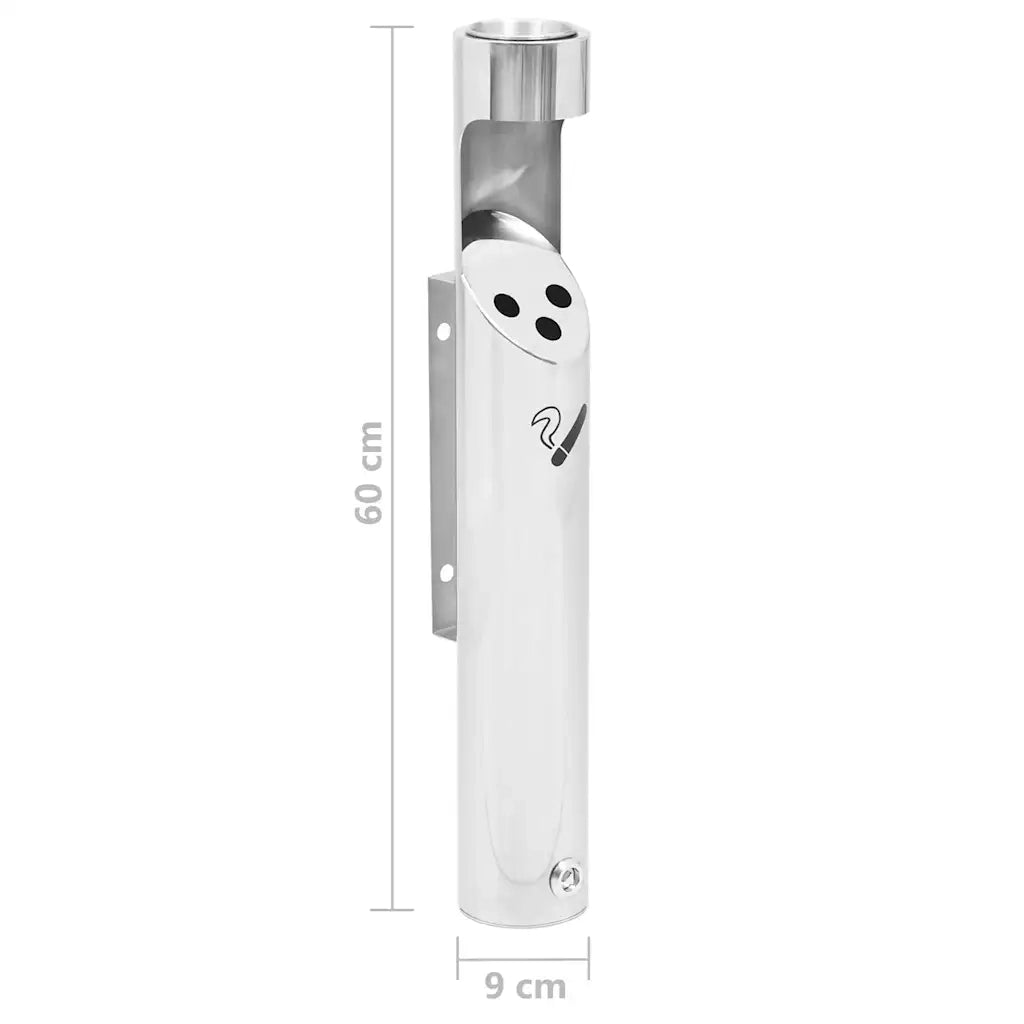 Posacenere da Parete in Acciaio Inox CFW9731244