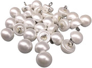 Parelknopen - metica e completa, con anello - 6 misure disponibili - realizzati e spediti dalla Spagna - misura metica 10 mm