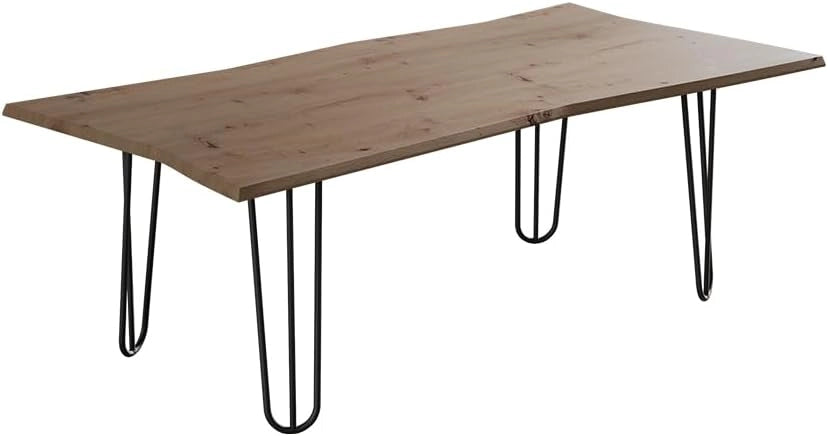Tavolino da caffè Yan, Artigiano, 80 x 80 cm, da utilizzare come superficie d'appoggio e tavolo centrale nel soggiorno