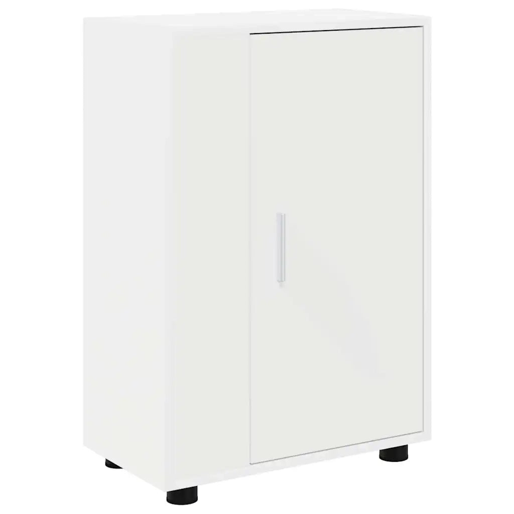 vidaXL Set di mobile TV da 4 pezzi 4 pcs Bianco Legno multistrato