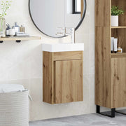 Mobile bagno con rubinetto Rovere Artigianale 889528
