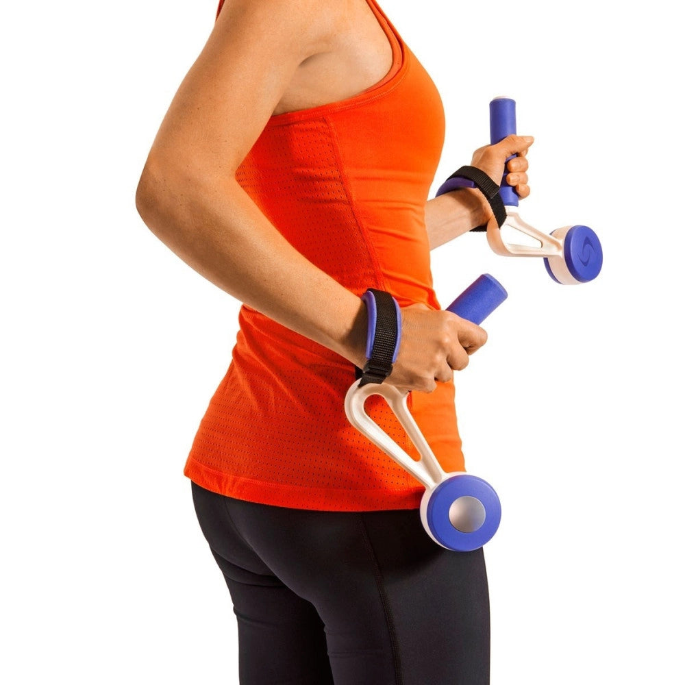 Trade Shop - Coppia Di Pesi Da Polso Allenamento Braccio Braccia Bicipiti Jogging Corsa 3lb -