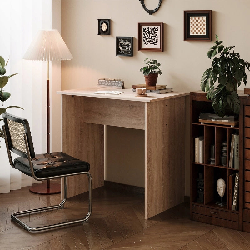 Scrivania da ufficio per computer in rovere, marrone