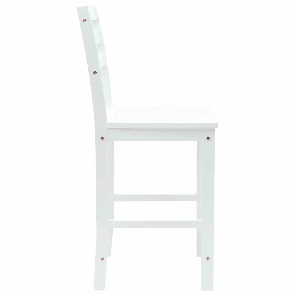 Sedie da pranzo 2 pcs Bianco 40 x 47,5 x 99,5 cm 42020471