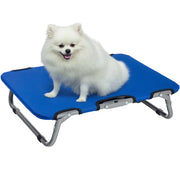 Brandina per Cani Pieghevole Rialzata ¨C zephmum ¨C Blu 59x46x15 cm