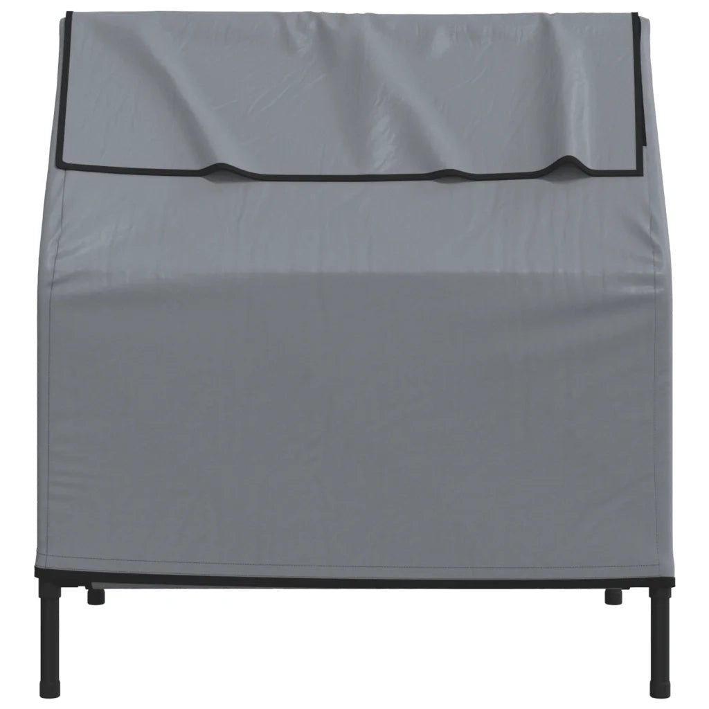 Cuccia per Cani Grigio Chiaro in Tessuto Oxford e Acciaio CFW2178266