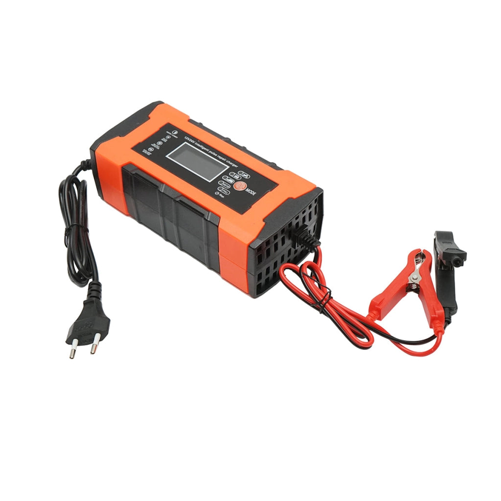 Caricabatterie digitale per batterie auto/moto – 12V / 24V con funzione di riparazione