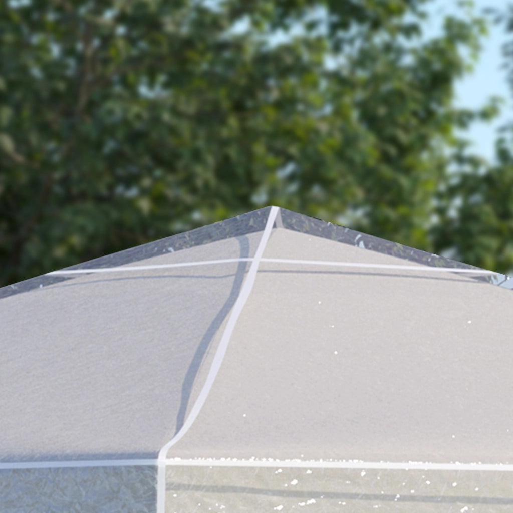 Copertura per Gazebo 3x3 m Impermeabile ¨C Zephmum ¨C Trasparente