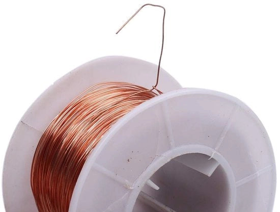 Cavo di rame - Diametro 0,4mm - Peso 250g - Resistente alla corrosione - Ideale per progetti DIY - 3 pezzi