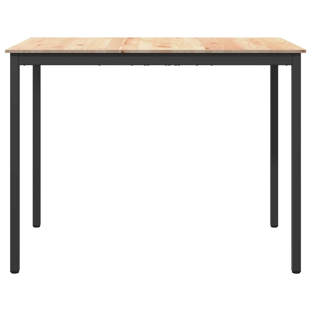 Tavolo da bar Naturale 140 x 80 x 105 cm Pino massello 892807