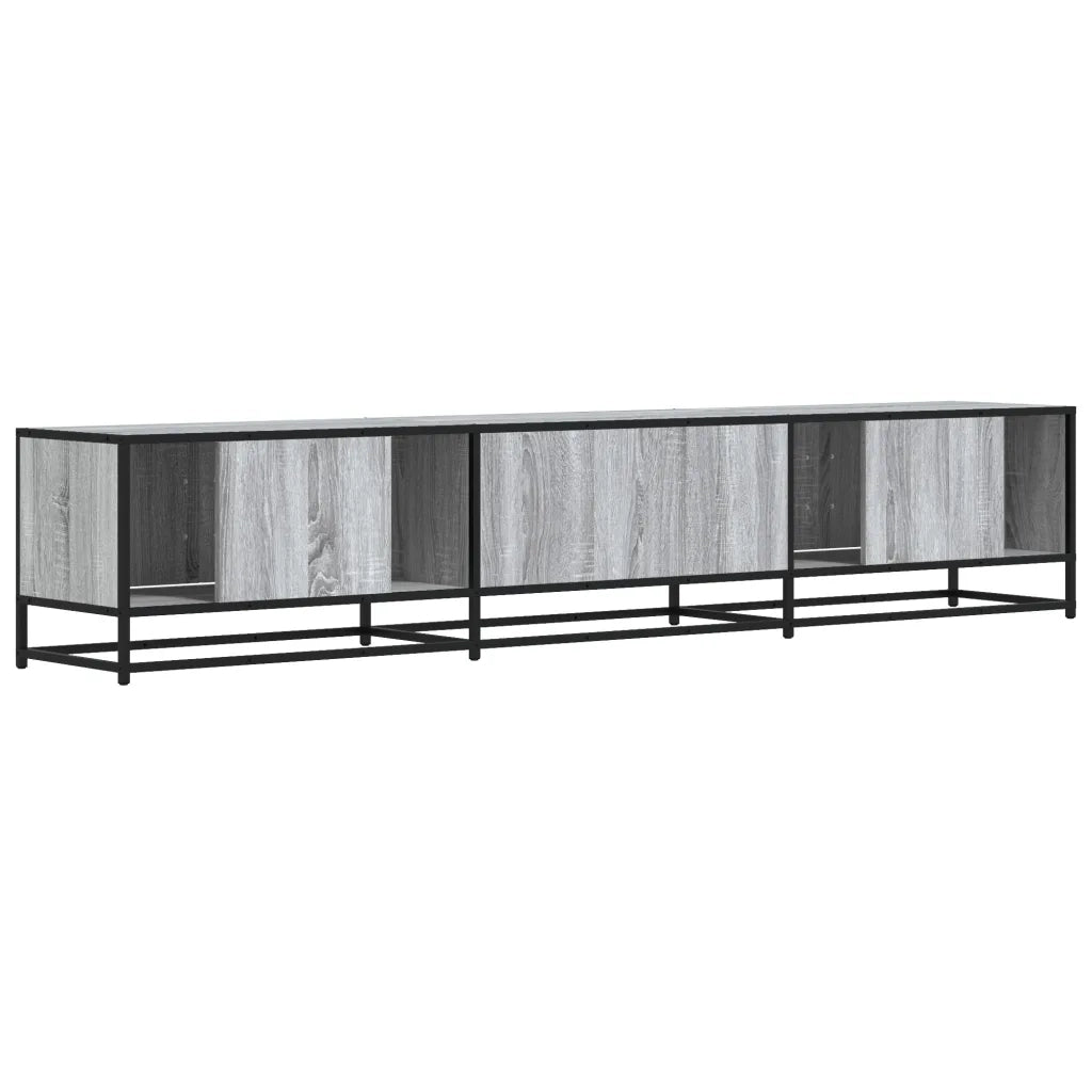 Mobile Porta TV Grigio Sonoma 210x35x41 cm in Truciolato 3300793