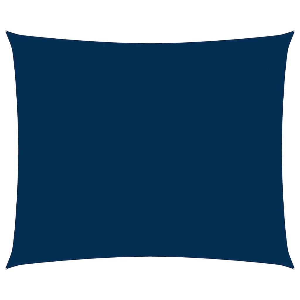 Vela ombreggiante/ombrellone rettangolare in tessuto Oxford 3,5 x 4,5 m blu 02_0009641