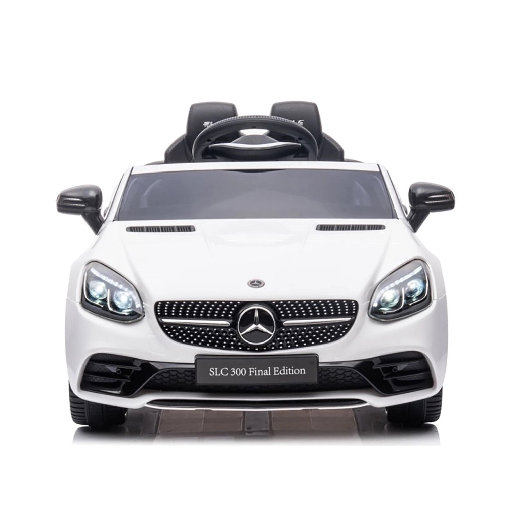 Macchina Elettrica per Bambini Licenza Ufficiale Mercedes SLC 300 "Final Edition" 10,8V 3,1Ah Bianco