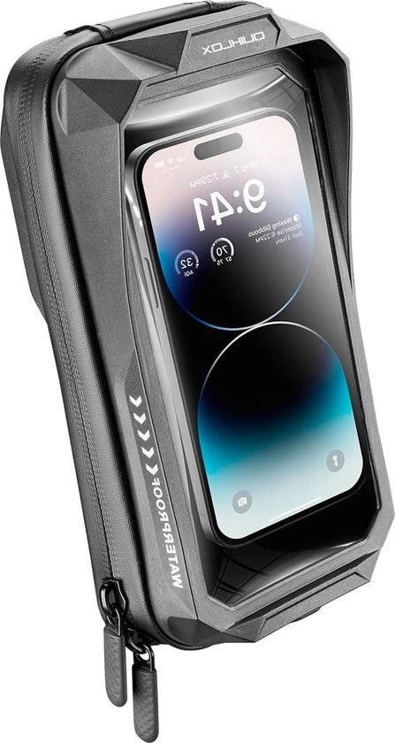 Sistema modulare - supporto per smartphone universale per motocicletta - custodia morbida impermeabile - compatibile con schermo da 7 pollici.