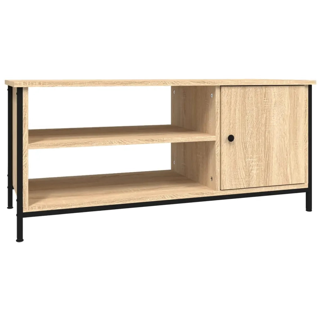 Mobile Porta TV Rovere Sonoma 100x40x45 cm in Legno Multistratocod mxl 81184