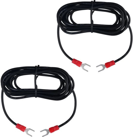 Cavo in PVC Premium a rilascio lento - 2 pezzi - 183x0,8x0,6cm - Cavo per grammofono