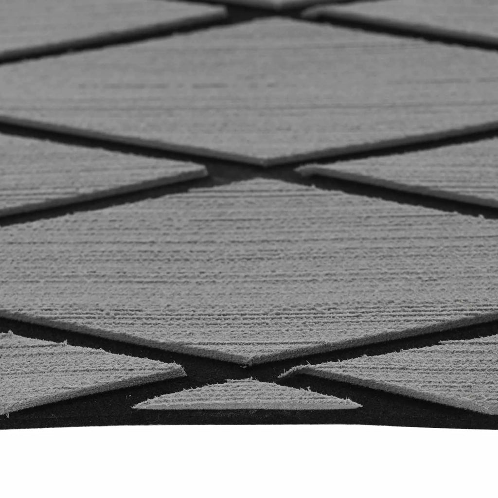 Tappetino per Barche Grigio Chiaro e Nero 190 x 70 cm EVA 42046778