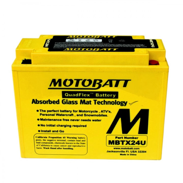 BATTERIA MOTOBATT AGM MBTX24U 12V 25Ah BQ027