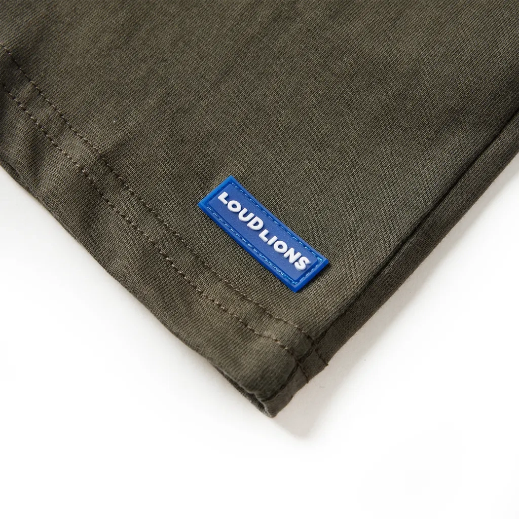 Maglietta da Bambino a Maniche Lunghe Cachi 128 12822