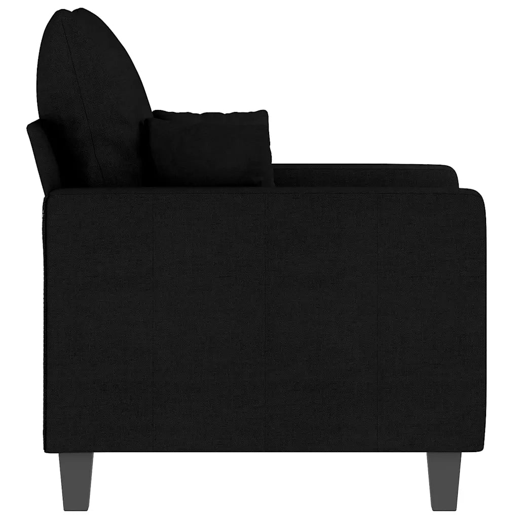 Divano Sedia-Poltrona Nera 60 cm in Tessuto 889952