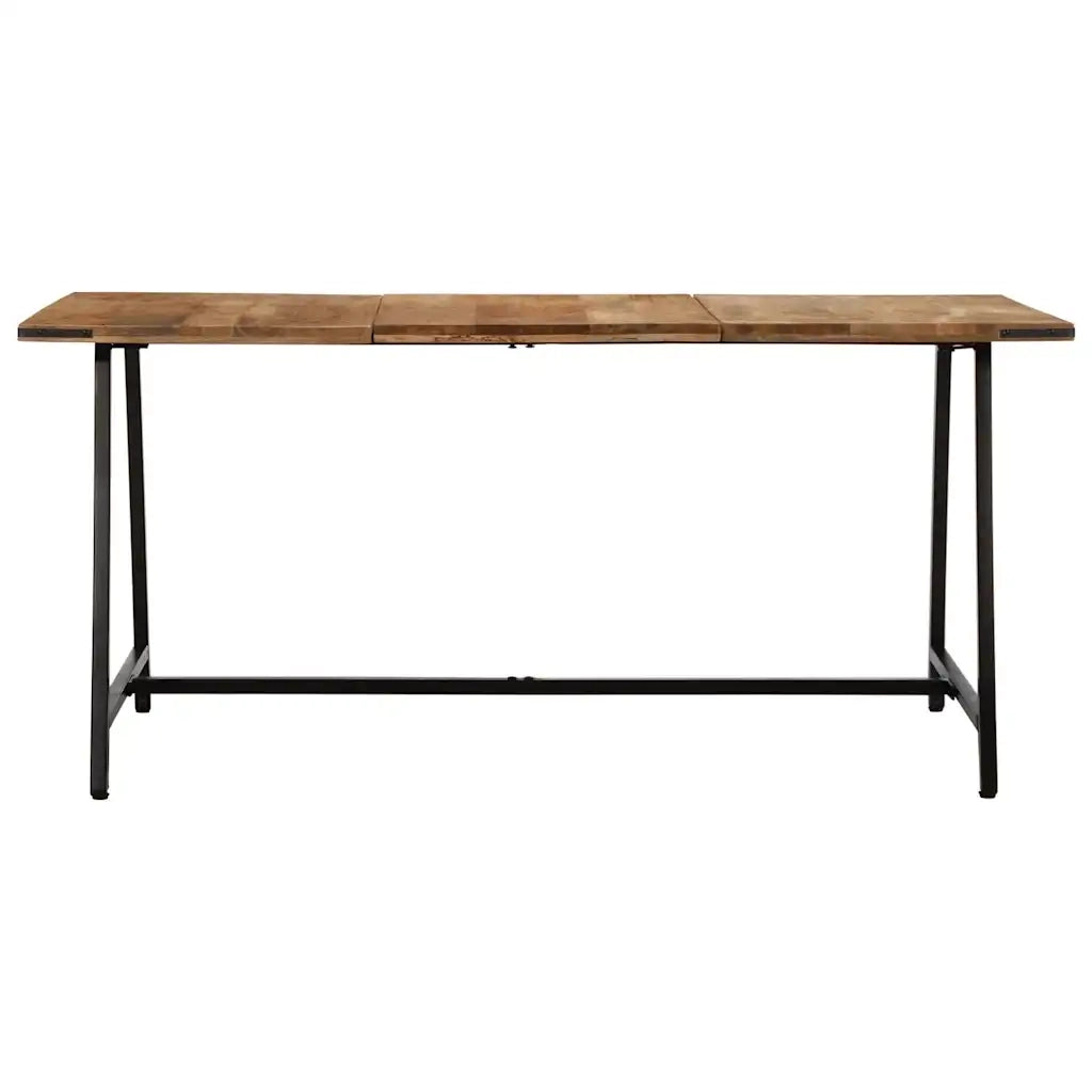 Tavolo da Pranzo 160x80x75 cm in Legno Massello di Mango 373610