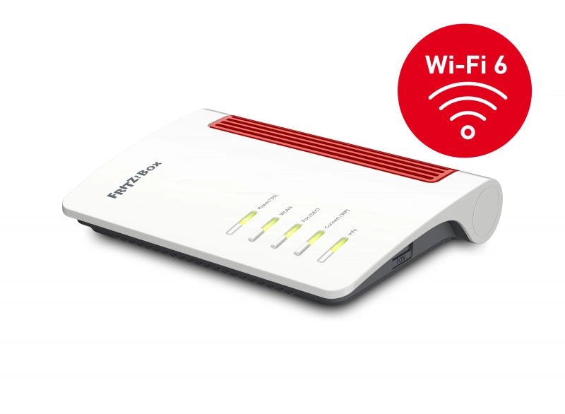 Fritz!box 7530 ax router wireless gigabit ethernet dual-band (2.4 ghz/5 ghz) bianco - 20002944