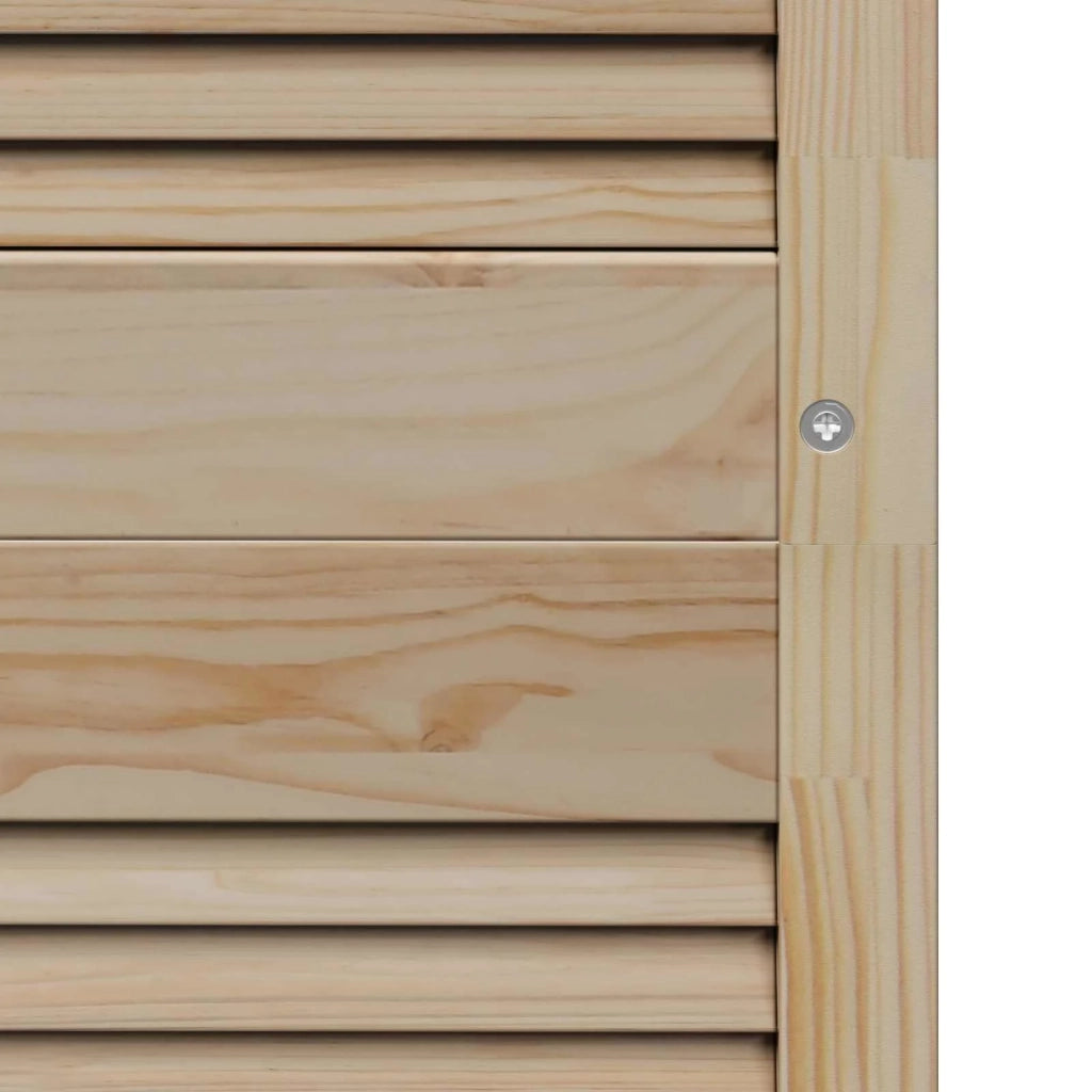 Porta per Armadio con porta 4 pcs Naturale 201 x 2,1 x 59,5 cm 3394505
