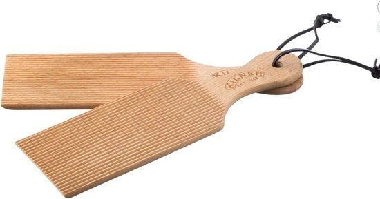 Set di 2 cucchiai di legno da burro 23.3cm
