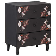 Comodino Multicolore 50 x 33 x 60 cm Legno di mango massello 4018709