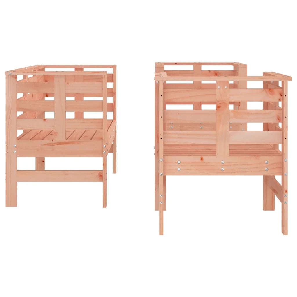Set Salotto da Giardino 3 pz | Set di Mobili da Esterno in Legno Massello di Douglas