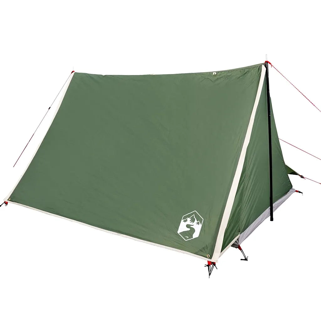 Tenda da Campeggio per 2 Persone Verde Impermeabile 94530