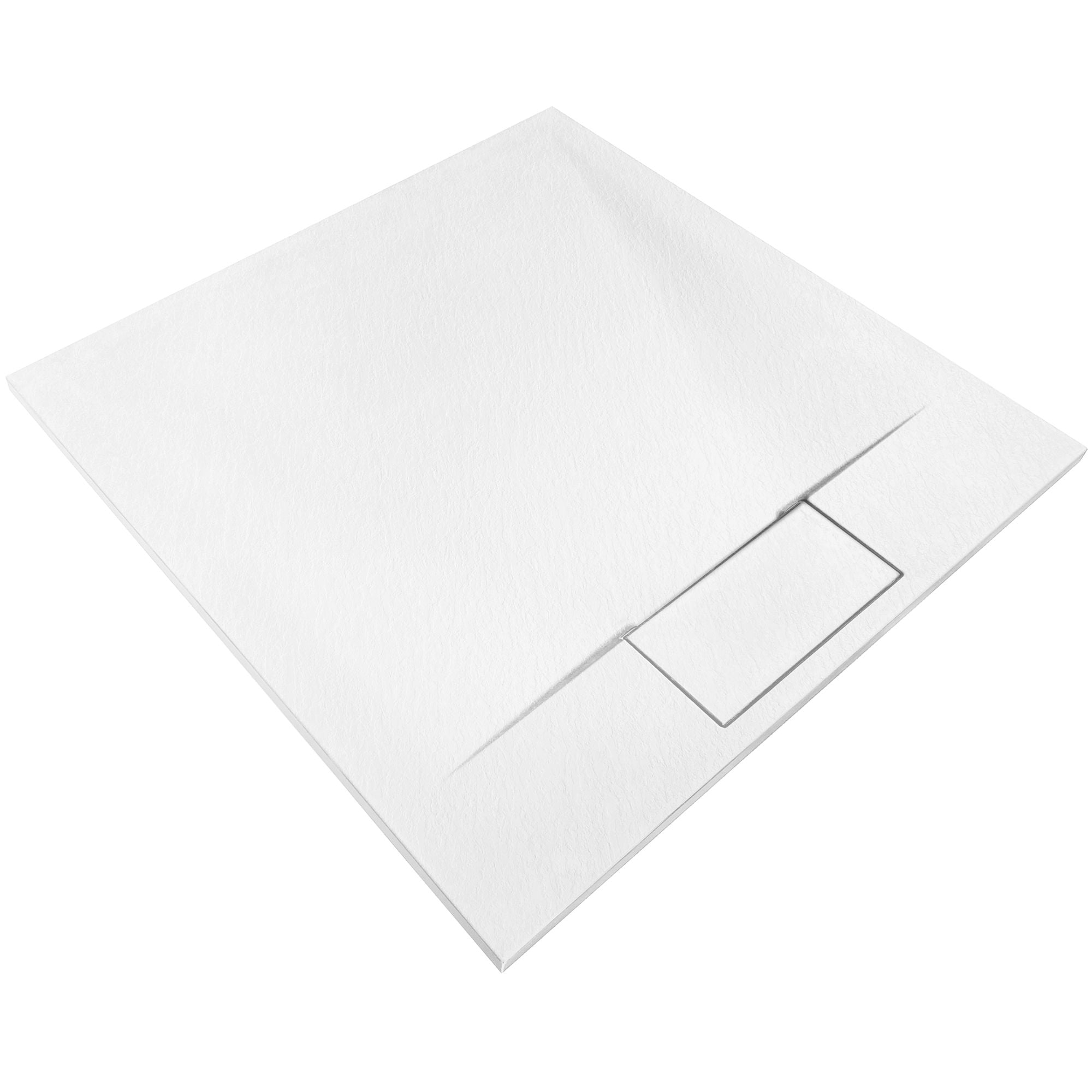 Piatto Doccia Bazalt White 90x90