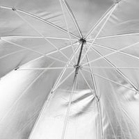 Ombrello reflex nero/argento, 150 cm