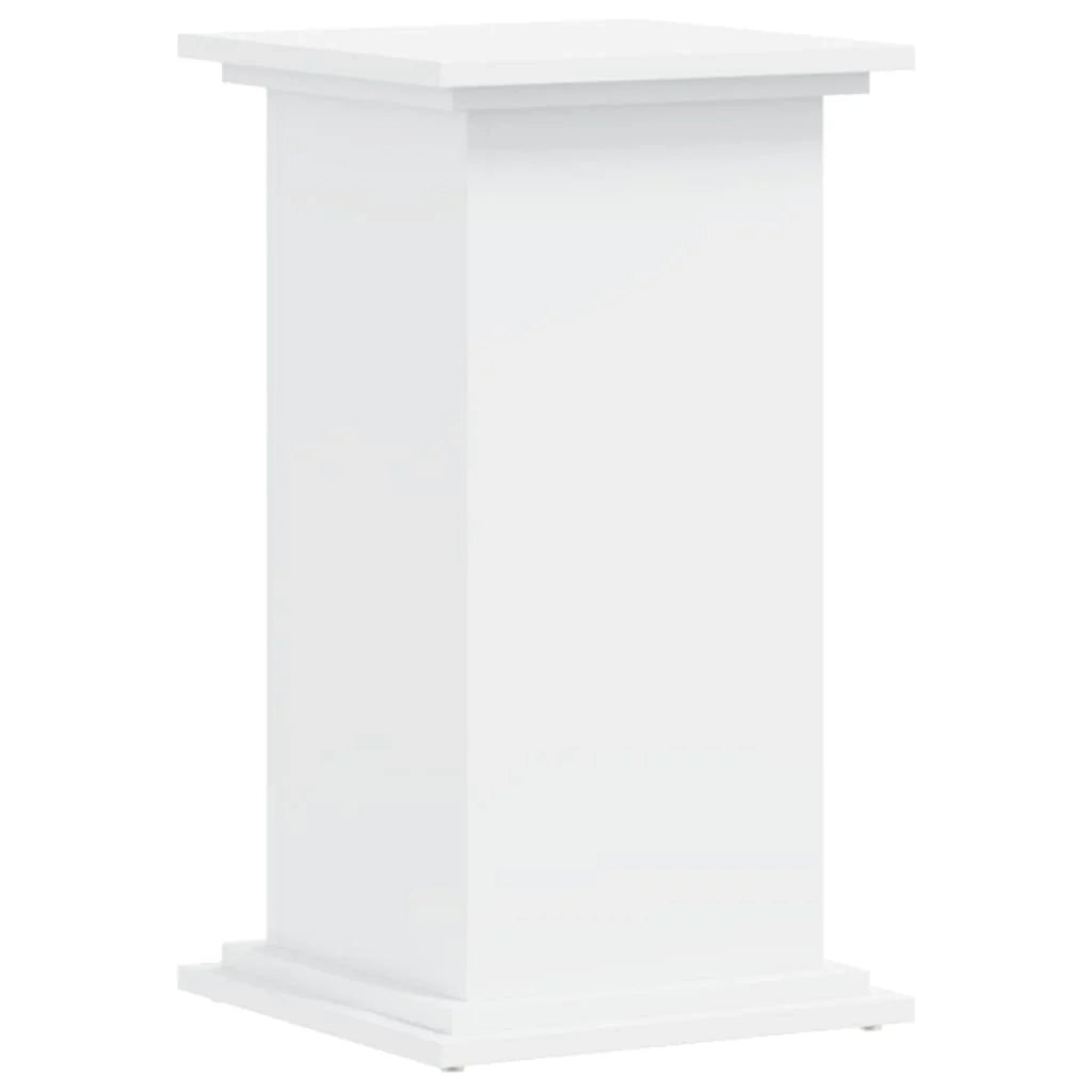 Portavasi mobiletto per fiori 33 x 33 x 60 cm legno ingegnerizzato bianco 02_0045148