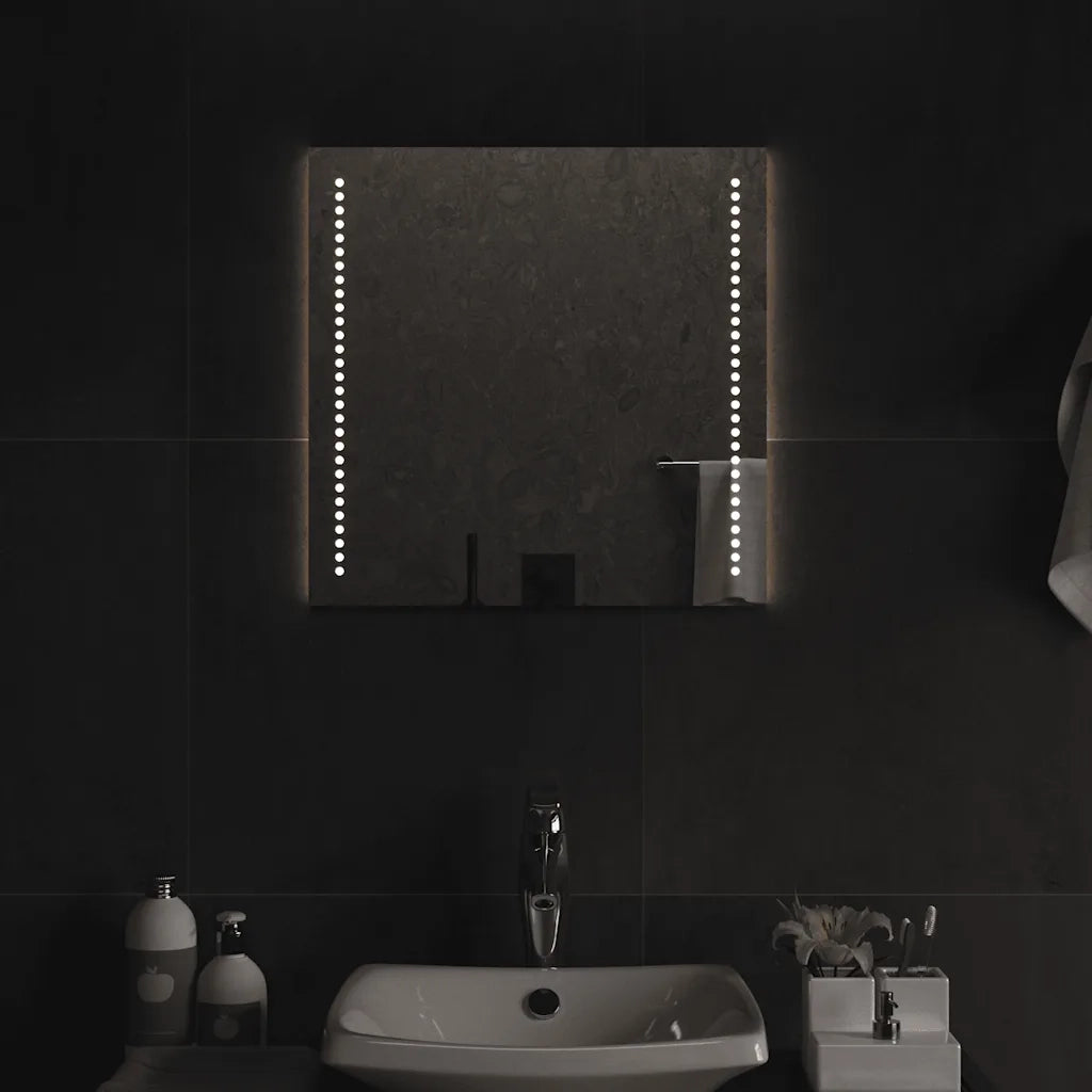 Specchio da Bagno con Luci LED-Specchio per Bagno 50x50 cm 475134