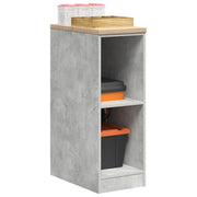 Armadietto da Garage Grigio cemento 30x51x85 cm 860529