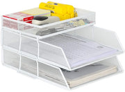 Organizzatore per ufficio - Ripostiglio - Cassettiere A4 - Documentario - Accessori per ufficio - Acciaio inossidabile - Sostenibile e Stiloso