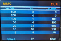 Contabanconote e Rilevatore di Banconote False MBS-1800N Bianco