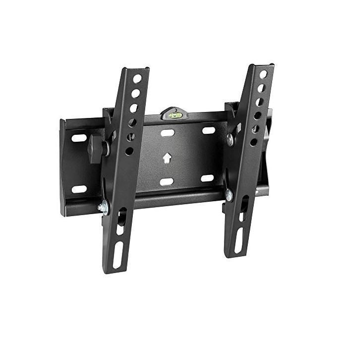 Bravo 45853 Quadro 3 Staffa TV da Parete 15'' 40'' Inclinabile 30 Kg Attacco VESA 20x20 cm colore Nero