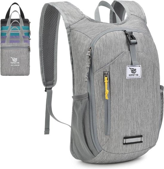 Zak da Campeggio Opvougbile 10L Ultra-Lite, Impermeabile, per Escursionismo e Campeggio