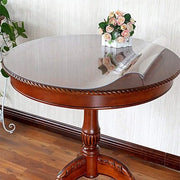 Tavolo in PVC trasparente - impermeabile - 15 mm/2 mm placemat impermeabile per scrivania con protezione individuale e impermeabile.