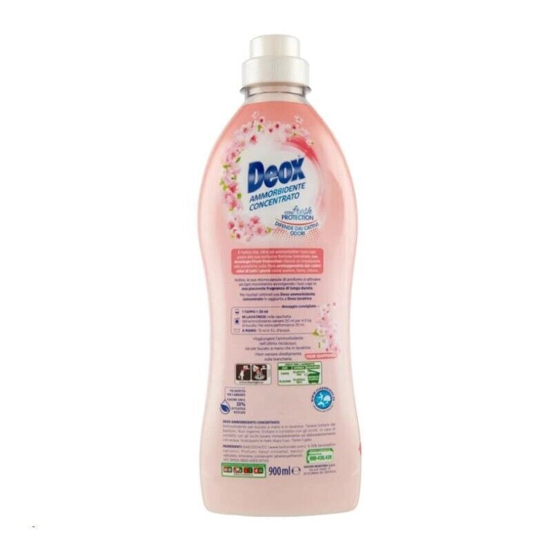 DEOX AMMORBIDENTE CONCENTRATO LAVATRICE FIORI GIAPPONESI 45 LAVAGGI 900 ML