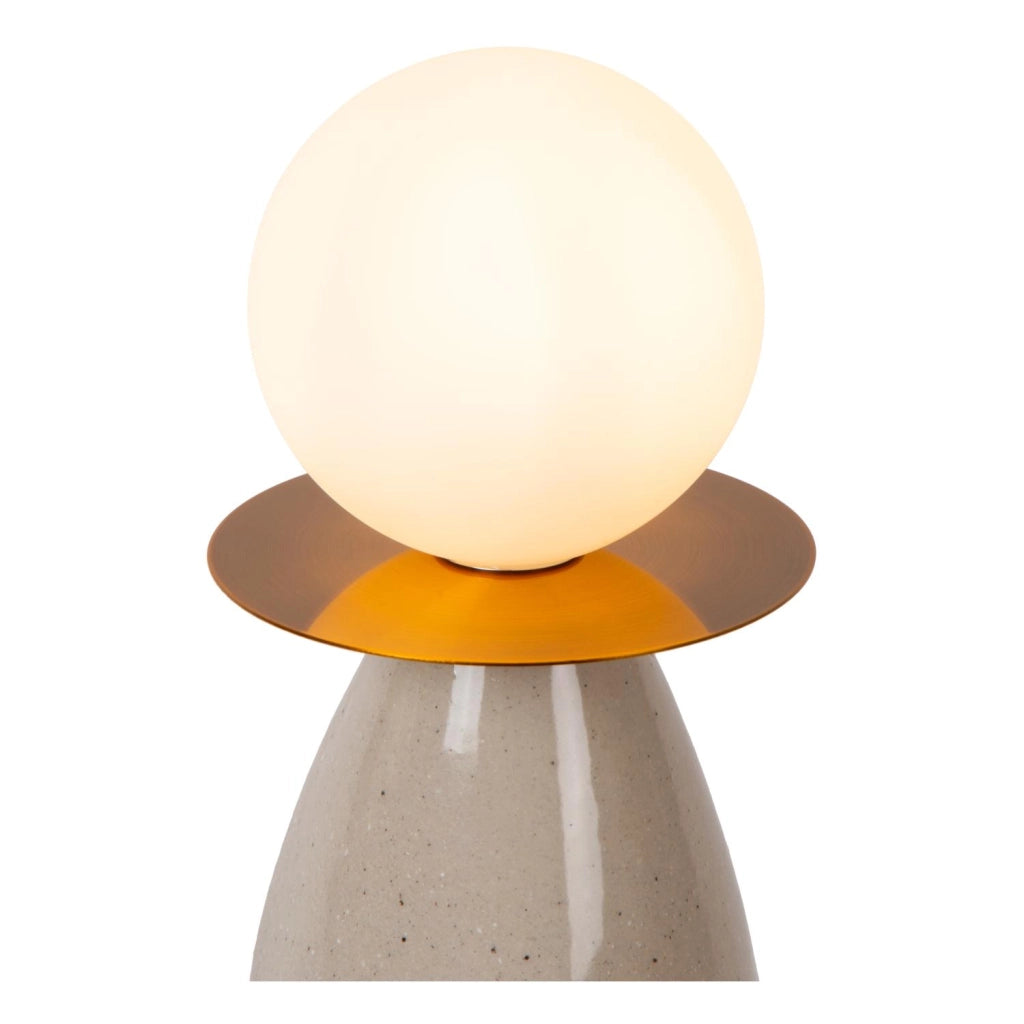 Lampada da tavolo FIGARO art déco 1xG9 porcellana Lucide