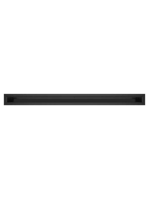 Griglia di ventilazione per camino Nera- Loft 60x800