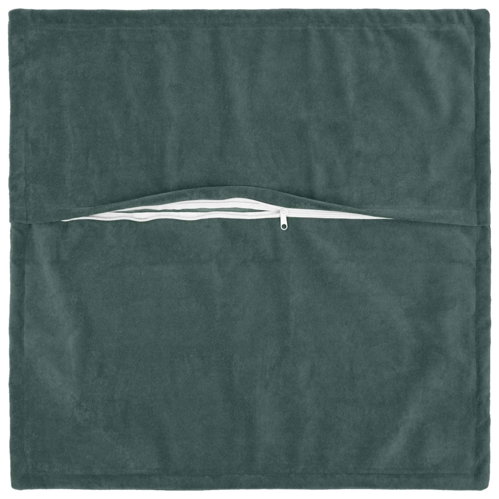 Federa 6 pcs HOUTEN Blu mare 35 x 35 cm Fleece in microfibra 916502
