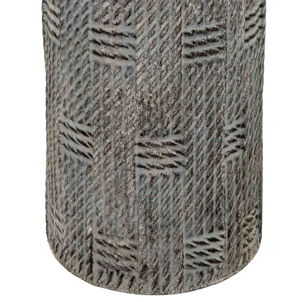 Portaombrelli metallo nero 20x20x55h cm