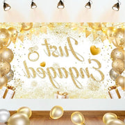 Banniere di Matrimonio - Decorazione di Ballo Bianco per Matrimonio - Banniere di Matrimonio - Decorazioni per Festa di Matrimonio
