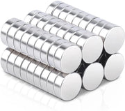 60 pezzi di magneti piccoli forti, magneti mini 6x2mm a forma rotonda magneti neodymium forti, magneti piccoli per frigoriferi magneti per lavagne, whiteboards, attività di hobby, cartoline.