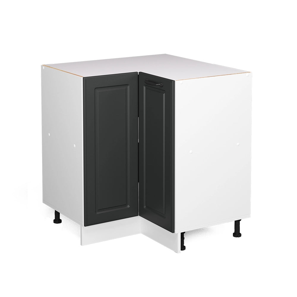 Vicco Mobile ad angolo cucina Antracite casa di campagna 75.6 cm senza piano di lavoro