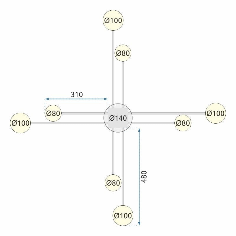 Lampada Led APP523-8C